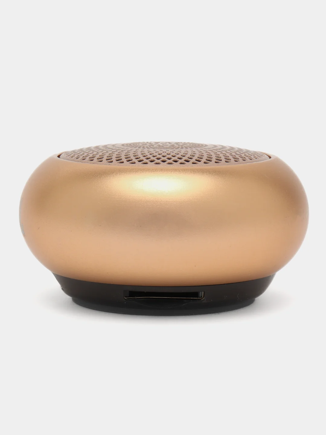 Золотой портативная Bluetooth колонка подарок парню, девушке, брату, сестре, сестрёнке
