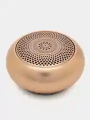 Золотой портативная Bluetooth колонка подарок парню, девушке, брату, сестре, сестрёнке
