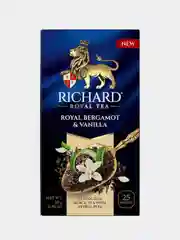 Чай черный Richard "Royal bergamot & vanilla", 25 пакетиков