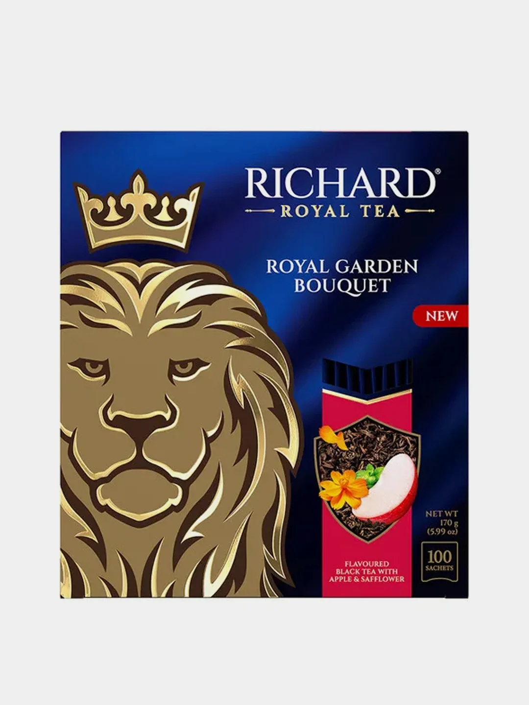 Чай черный Richard "Royal garden bouquet", 100 пакетиков