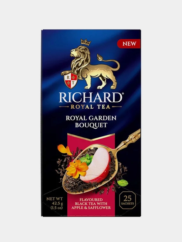 Чай черный Richard "Royal garden bouquet", 25 пакетиков