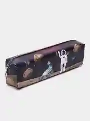 Аметистовый пенал для школы, сада, размер 21 х 6 х 4 см
