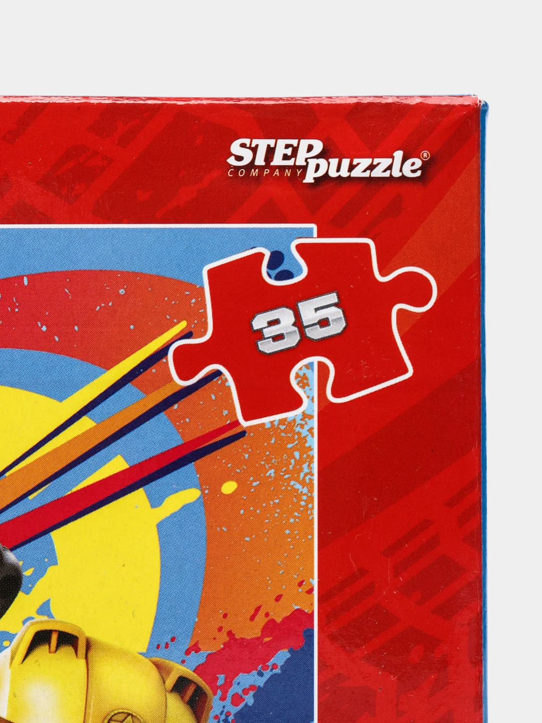 Голубой детский макси-пазл, 35 деталей, "Step Puzzle", 330 х 230 мм