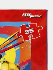 Голубой детский макси-пазл, 35 деталей, "Step Puzzle", 330 х 230 мм