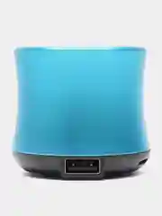 Голубой портативная колонка блютуз Portable Bluetooth Speaker 5W