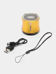 Желтый портативная колонка блютуз Portable Bluetooth Speaker 5W