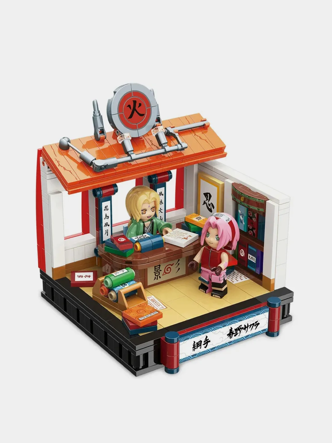 Конструктор 1TOY Naruto "Кабинет Хокаге", 13,5*12*11 см, коробка, 369 деталей