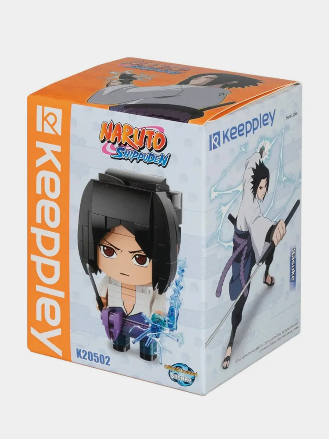 Конструктор 1TOY Naruto "Саске Учиха", 10*5,5*5 см, коробка, 174 детали