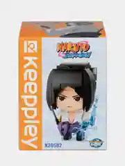 Конструктор 1TOY Naruto "Саске Учиха", 10*5,5*5 см, коробка, 174 детали