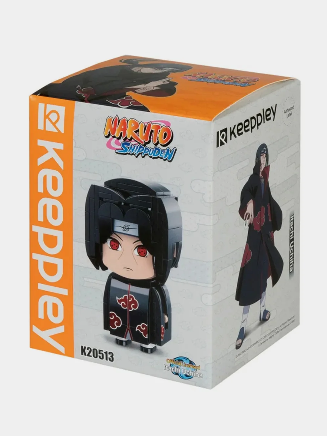 Конструктор 1TOY Naruto "Итачи Учиха", 10,5*8*5,5 см, коробка, 325 деталей