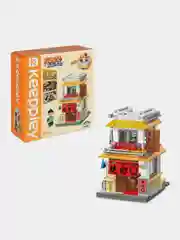 Конструктор 1TOY Naruto "Ресторан барбекю Якинику Кью", 12*8*8 см, коробка, 332 детали