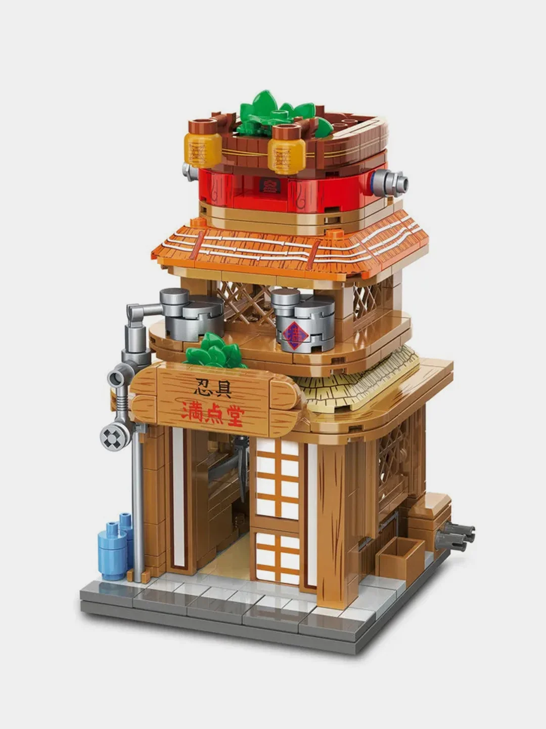 Конструктор 1TOY Naruto "Оружейный магазин Ниндзя", 12*8*8 см, коробка, 325 деталей