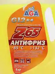 Антифриз AGA Z65 G12++, желтый