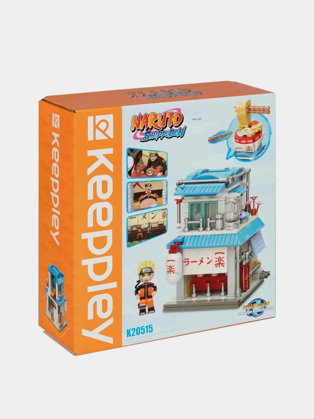 Конструктор 1TOY Naruto "Кафе Рамен Ичираку", 12х8х8 см, коробка, 364 детали