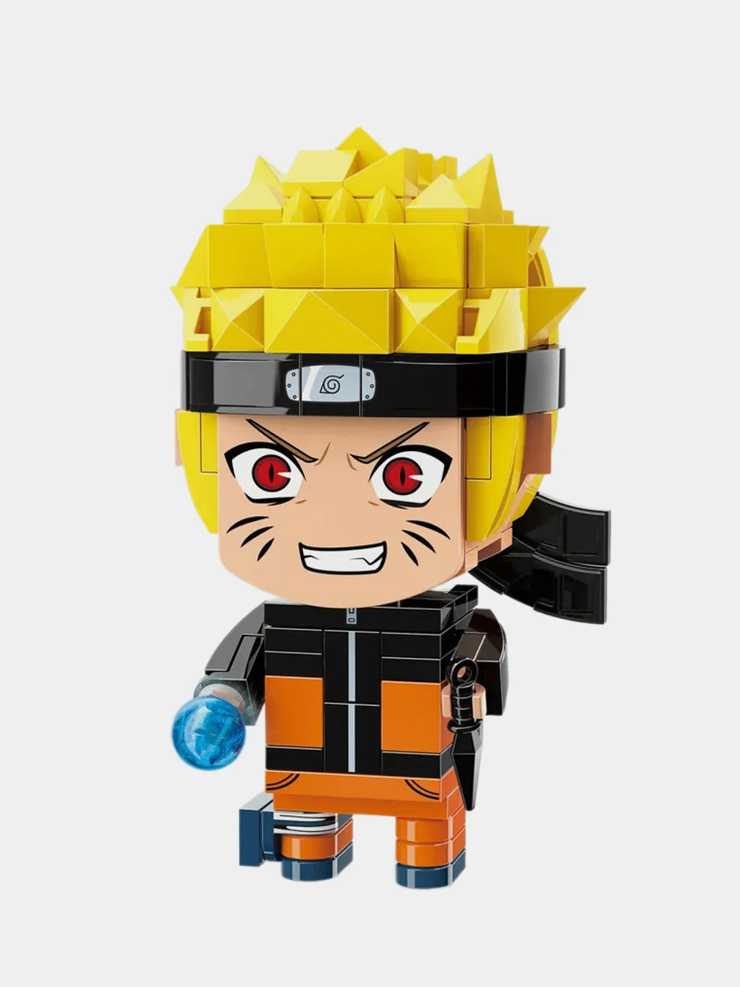 Конструктор 1TOY Naruto "Наруто Узумаки", 10х5,5х5 см, коробка, 160 деталей