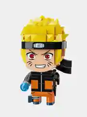 Конструктор 1TOY Naruto "Наруто Узумаки", 10х5,5х5 см, коробка, 160 деталей