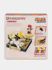 Конструктор 1TOY Naruto "Бой Гаары и Дейдары", 13,5х12х11 см, коробка, 466 деталей