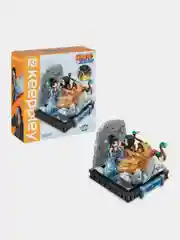 Конструктор 1TOY Naruto "Битва между братьями Учиха", 13,5х12х11 см, коробка, 460 деталей