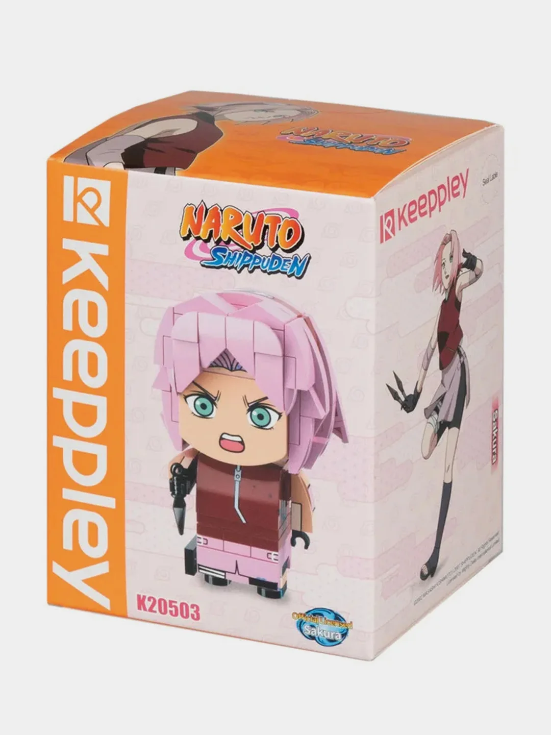 Конструктор Naruto "Сакура Харуно", 10х5,5х5 см, коробка, 156 деталей