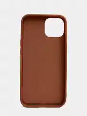 Чехол Guess PU leather iPhone 11 из экокожи коричневый