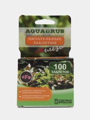 Удобрение для аквариумных растений AQUAERUS Питательные Таблетки Железо+, 100 шт.