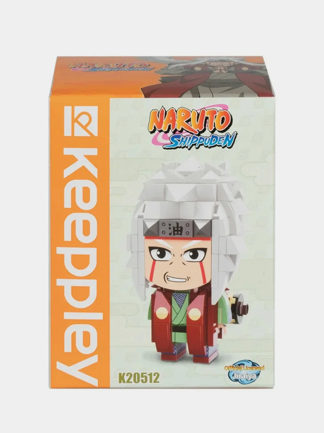 Конструктор 1TOY Naruto "Джирайя", 10,5х8х5,5 см, коробка, 318 деталей