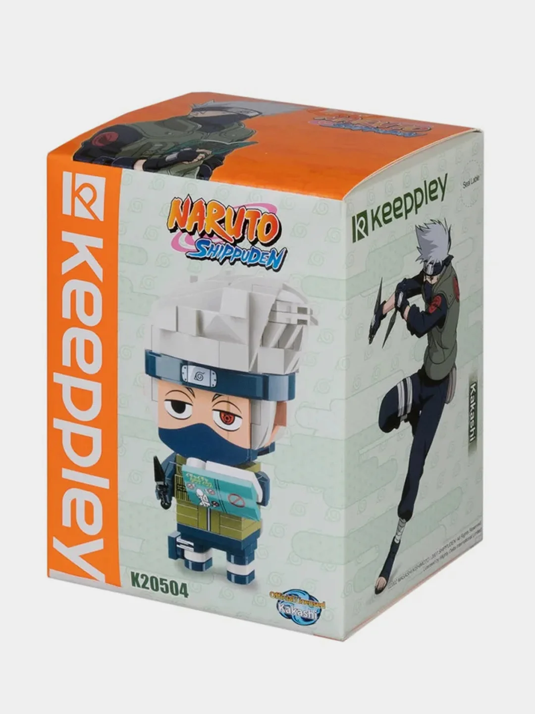 Конструктор 1TOY Naruto "Какаши Хатаке", 10х5,5х5 см, коробка, 170 деталей