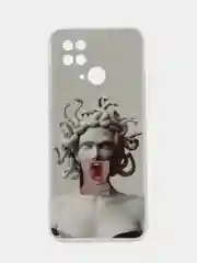 Белый чехол для Xiaomi Redmi 9A, Redmi 10C, с картинками