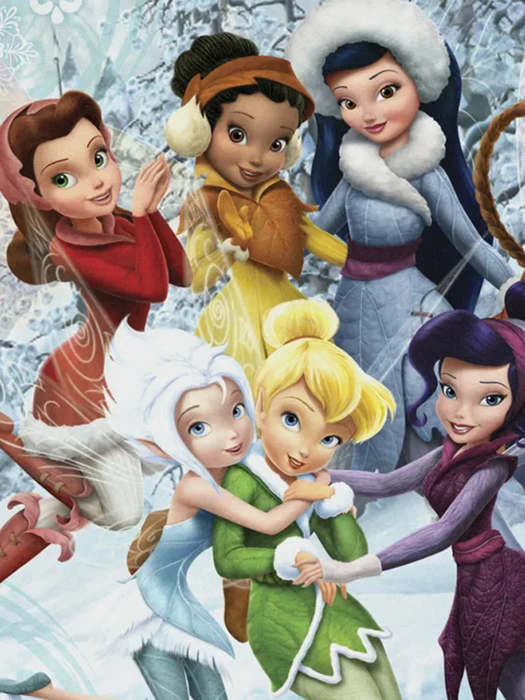 Ледянка 1TOY DISNEY "Феи", круглая, 45 см