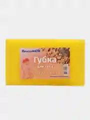 ПростоМой Губка для тела Купальная цвет:желтый