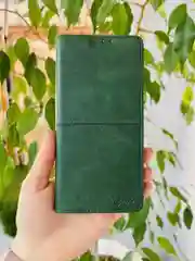 Тёмно-зелёный чехол книжка elitcase для Xiaomi Redmi Note 13 4G / Редми Нот 13 4G