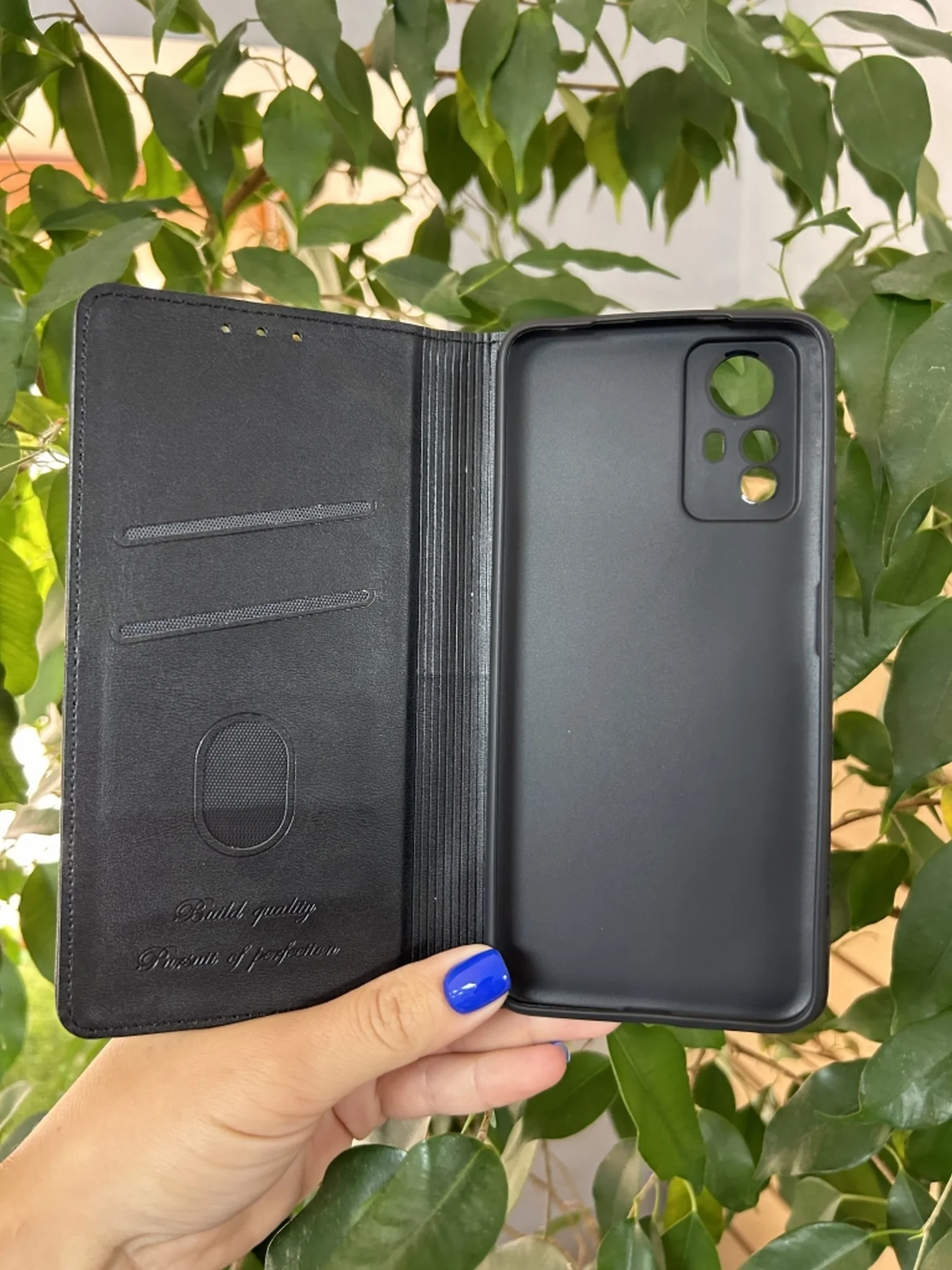 Черный чехол книжка elitcase для Xiaomi Redmi Note 12 S, Редми Нот 12 S