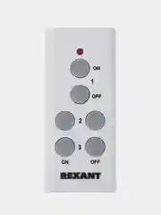 Радиоуправляемая розетка c пультом REXANT RX-001, 10А/30м