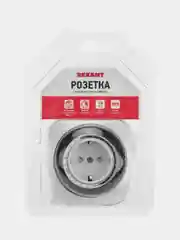 Розетка с механическим таймером REXANT RX-28, суточный, 15мин/24ч