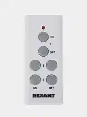 Радиоуправляемая розетка c пультом REXANT RX-002, 10А/30м