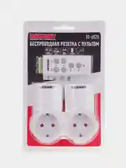 Радиоуправляемая розетка c пультом REXANT RX-002, 10А/30м