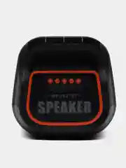 Черный портативная колонка блютуз, беспроводная колонка Bluetooth с подсветкой MS-3627BT