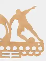 Бежевый медальница спортсмена , держатель для медалей
