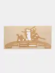 Голубой медальница спортсмена , держатель для медалей