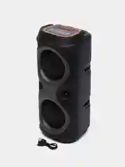 Красный портативная колонка блютуз, беспроводная колонка Bluetooth с подсветкой MS-3627BT