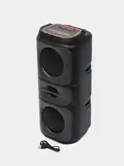 Желтый портативная колонка блютуз, беспроводная колонка Bluetooth с подсветкой MS-3627BT