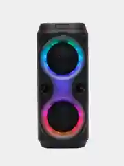Красный портативная колонка блютуз, беспроводная колонка Bluetooth с подсветкой MS-3627BT