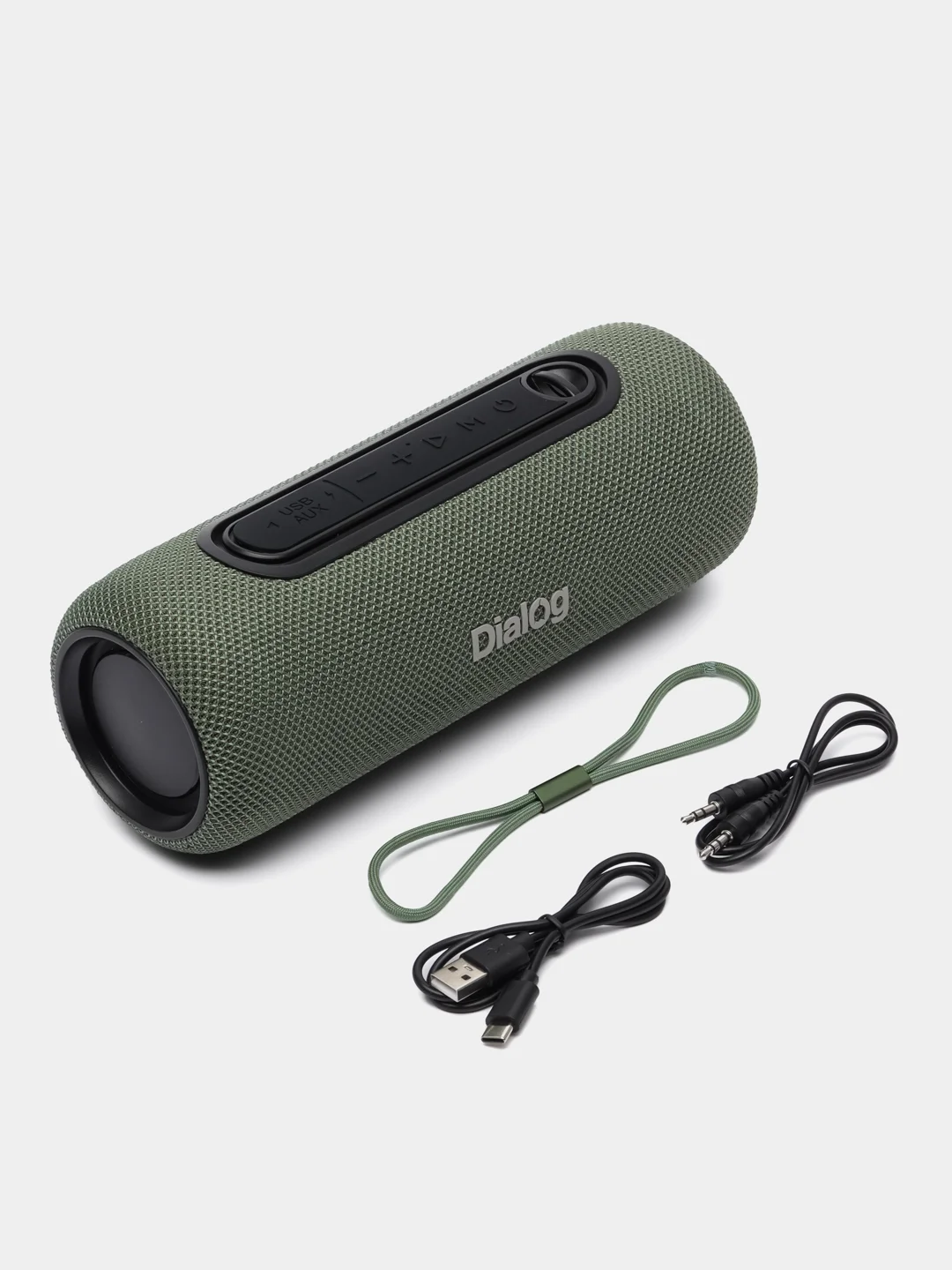 Зеленый портативная колонка блютуз, беспроводная колонка Bluetooth с подсветкой Progressive AP-11