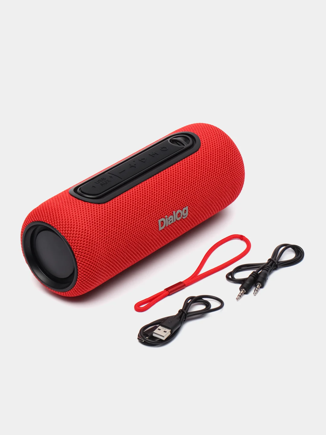 Красный портативная колонка блютуз, беспроводная колонка Bluetooth с подсветкой Progressive AP-11