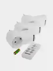 Радиоуправляемая розетка c пультом REXANT RX-003, один пульт, три розетки, 10А/30м