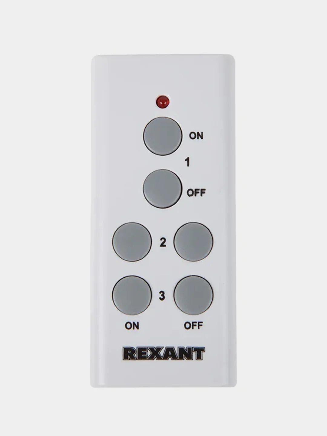Радиоуправляемая розетка c пультом REXANT RX-003, один пульт, три розетки, 10А/30м
