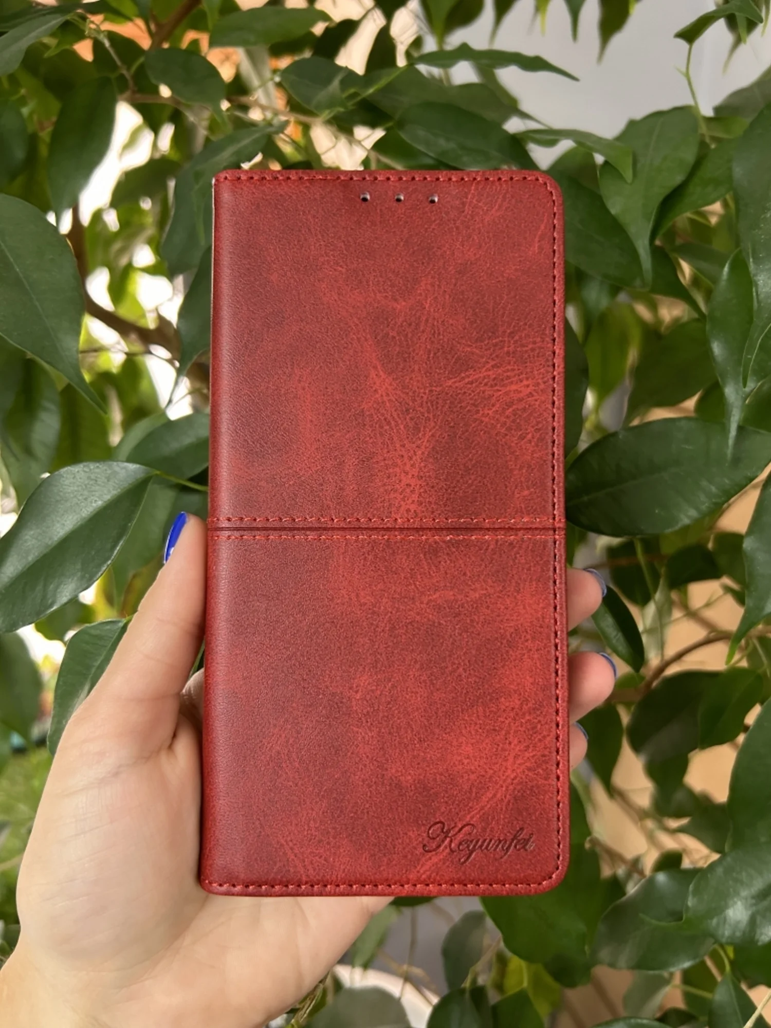 Красный чехол книжка elitcase для Xiaomi Redmi Note 12 4G / Редми Нот 12 4G