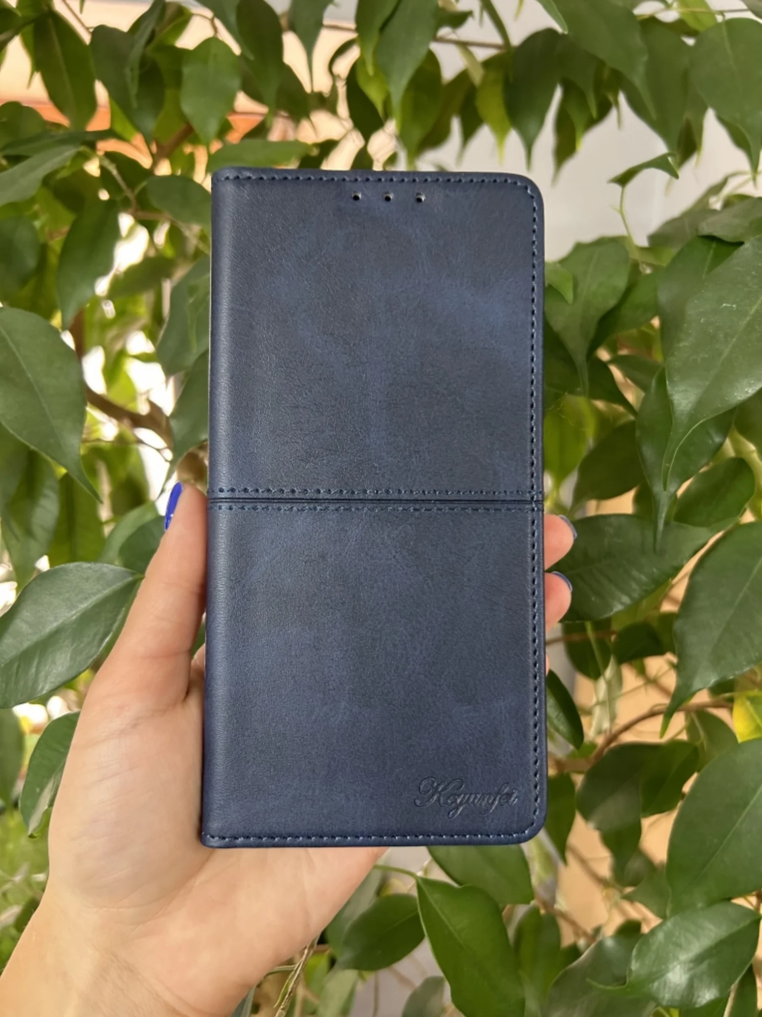 Синий чехол книжка elitcase для Xiaomi Redmi Note 12 4G / Редми Нот 12 4G