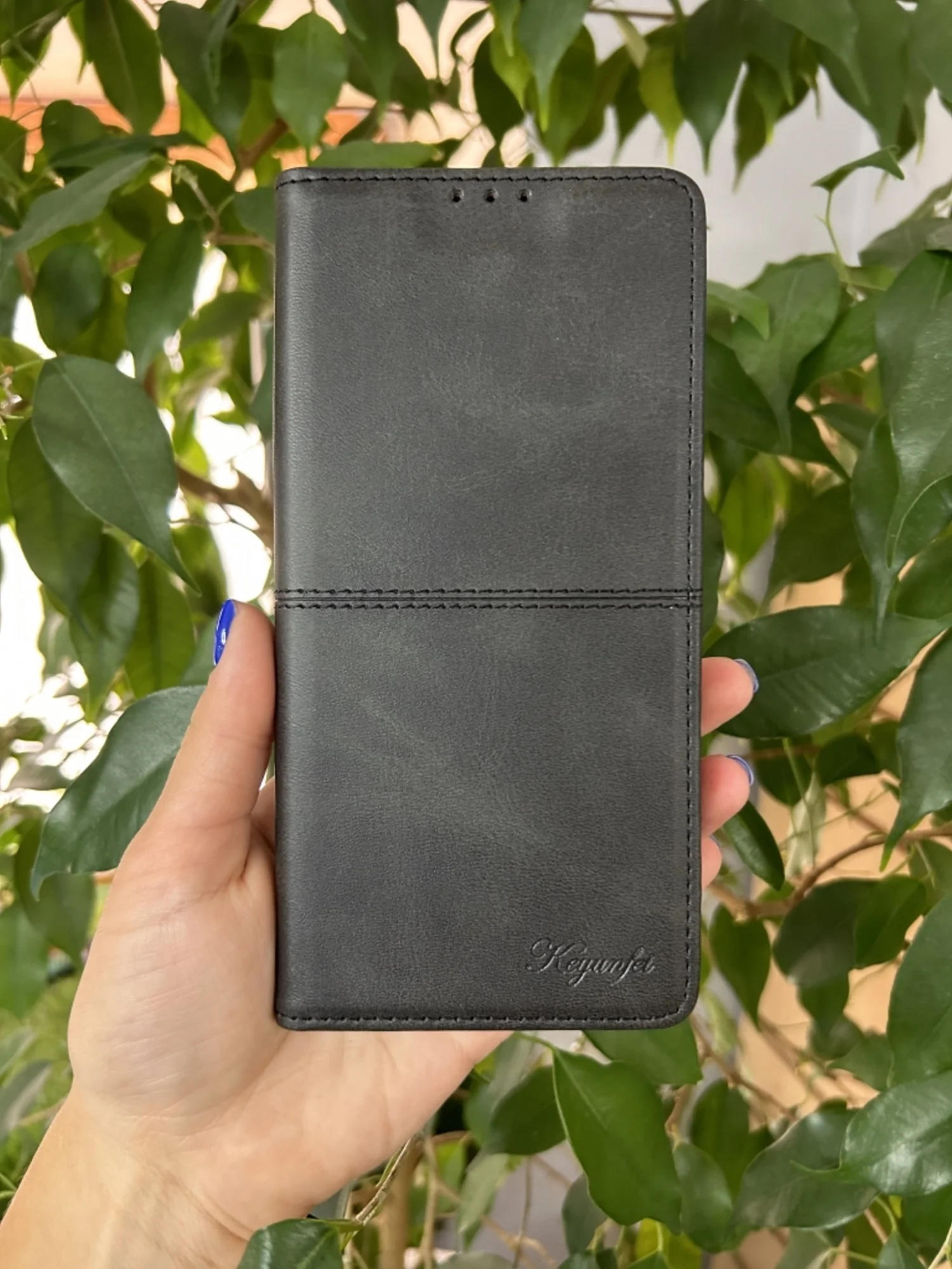 Черный чехол книжка elitcase для Xiaomi Redmi Note 12 4G / Редми Нот 12 4G