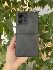 Черный чехол книжка elitcase для Xiaomi Redmi Note 12 4G / Редми Нот 12 4G